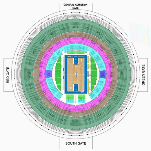 Astrodome Seating Chart