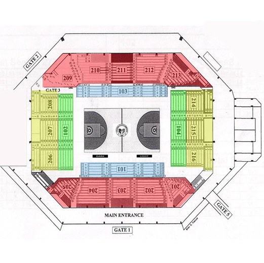 Moa Stadium Seating Chart